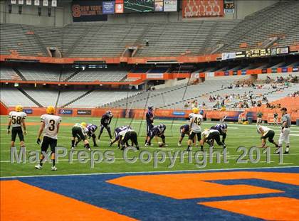 Thumbnail 1 in Ravena-Coeymans-Selkirk vs. Watertown (Syracuse Kickoff Classic ) photogallery.