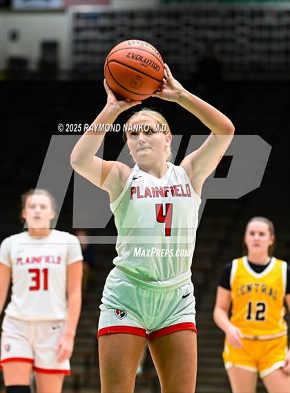 Thumbnail 2 in Plainfield vs Evansville Central photogallery.