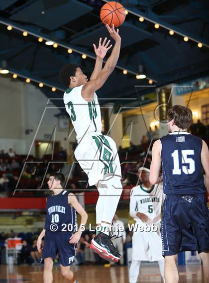 Thumbnail 2 in Woodlands vs Putnam Valley (Section 1 Class B Semifinal) photogallery.