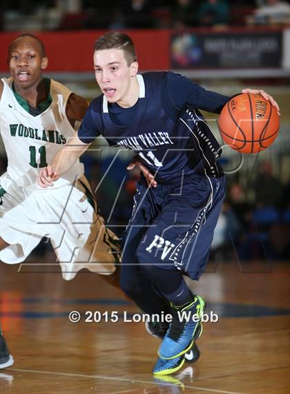 Thumbnail 2 in Woodlands vs Putnam Valley (Section 1 Class B Semifinal) photogallery.