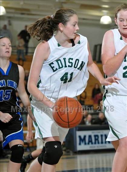 Thumbnail 1 in Dana Hills vs. Edison (Larry Doyle Tournament) photogallery.