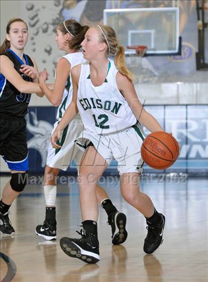 Thumbnail 2 in Dana Hills vs. Edison (Larry Doyle Tournament) photogallery.