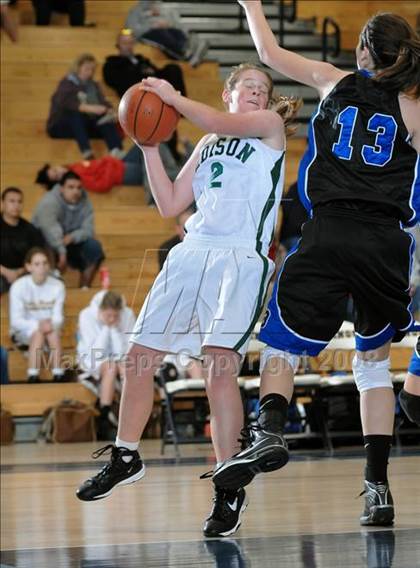 Thumbnail 3 in Dana Hills vs. Edison (Larry Doyle Tournament) photogallery.