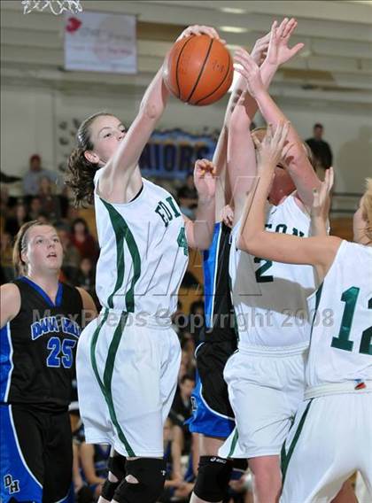 Thumbnail 3 in Dana Hills vs. Edison (Larry Doyle Tournament) photogallery.