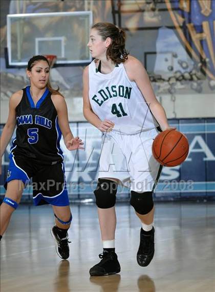 Thumbnail 3 in Dana Hills vs. Edison (Larry Doyle Tournament) photogallery.