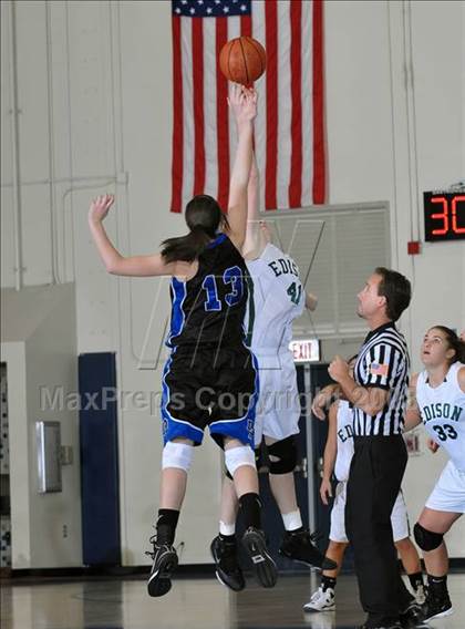 Thumbnail 1 in Dana Hills vs. Edison (Larry Doyle Tournament) photogallery.