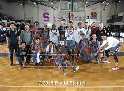 Thumbnail 1 in Weston Ranch vs. Clovis North (St. Hope Elite Classic) photogallery.