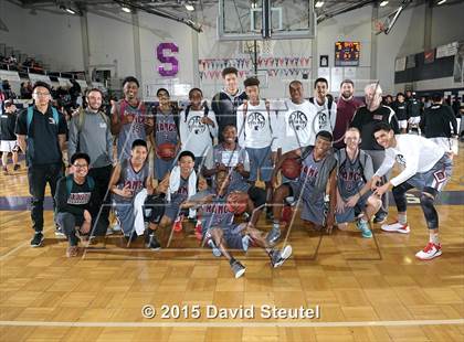 Thumbnail 3 in Weston Ranch vs. Clovis North (St. Hope Elite Classic) photogallery.