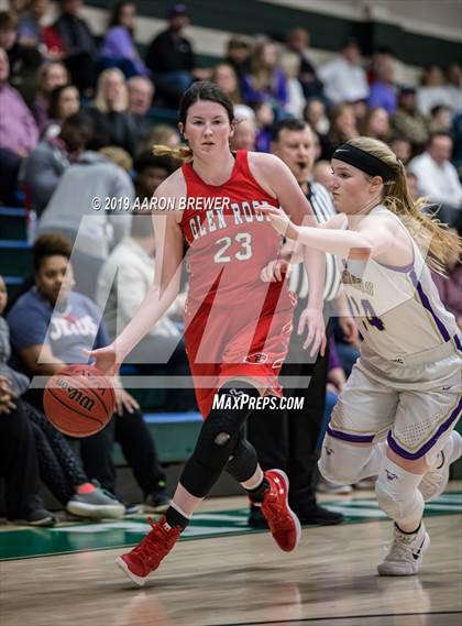 Thumbnail 3 in Central Arkansas Christian v Glen Rose (AAA 3A District Playoff) photogallery.
