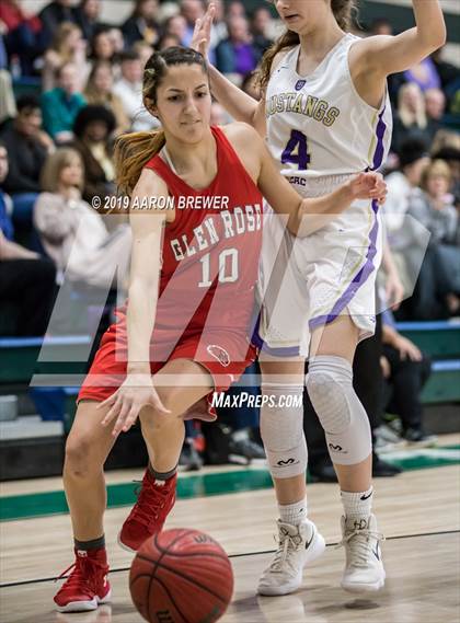 Thumbnail 3 in Central Arkansas Christian v Glen Rose (AAA 3A District Playoff) photogallery.