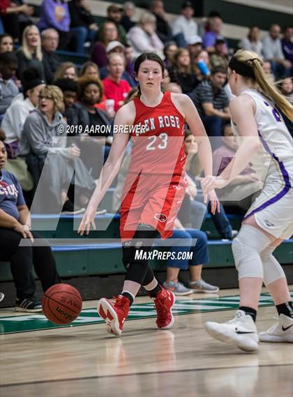 Thumbnail 3 in Central Arkansas Christian v Glen Rose (AAA 3A District Playoff) photogallery.