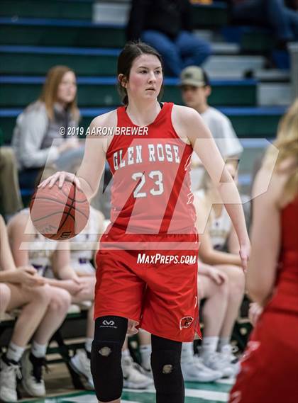 Thumbnail 3 in Central Arkansas Christian v Glen Rose (AAA 3A District Playoff) photogallery.