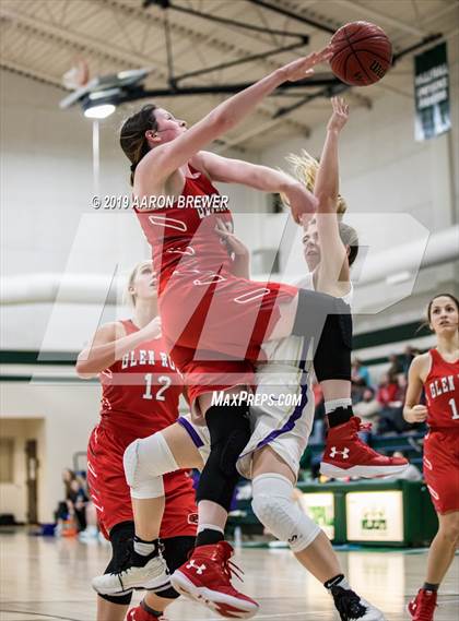 Thumbnail 3 in Central Arkansas Christian v Glen Rose (AAA 3A District Playoff) photogallery.