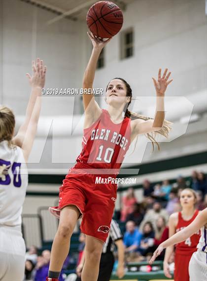 Thumbnail 1 in Central Arkansas Christian v Glen Rose (AAA 3A District Playoff) photogallery.
