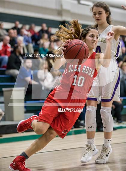 Thumbnail 2 in Central Arkansas Christian v Glen Rose (AAA 3A District Playoff) photogallery.