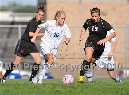 Thumbnail 1 in Bradford vs. Brookfield Central (Muskego Invite) photogallery.