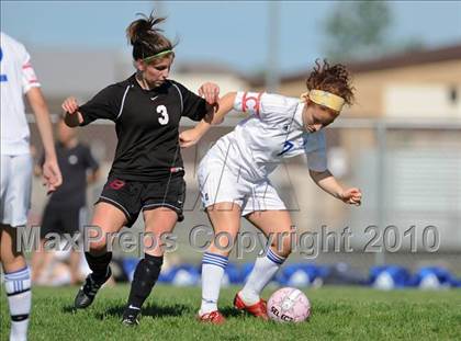 Thumbnail 2 in Bradford vs. Brookfield Central (Muskego Invite) photogallery.