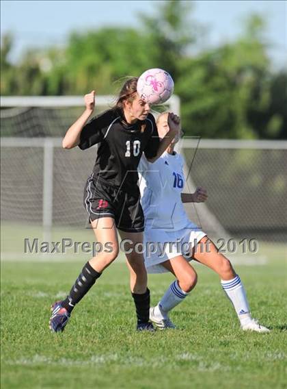 Thumbnail 2 in Bradford vs. Brookfield Central (Muskego Invite) photogallery.