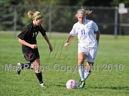 Thumbnail 3 in Bradford vs. Brookfield Central (Muskego Invite) photogallery.