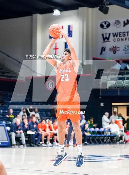 Thumbnail 1 in Salesian College Preparatory vs. Pacifica Christian/Orange County (MaxPreps MLK Classic) photogallery.