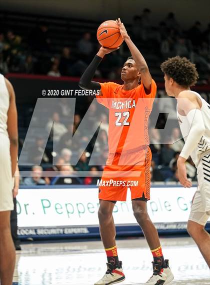 Thumbnail 1 in Salesian College Preparatory vs. Pacifica Christian/Orange County (MaxPreps MLK Classic) photogallery.