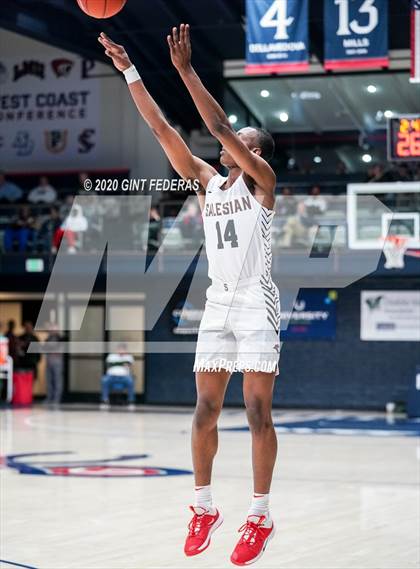 Thumbnail 1 in Salesian College Preparatory vs. Pacifica Christian/Orange County (MaxPreps MLK Classic) photogallery.