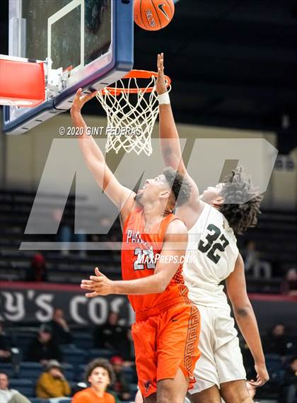 Thumbnail 3 in Salesian College Preparatory vs. Pacifica Christian/Orange County (MaxPreps MLK Classic) photogallery.