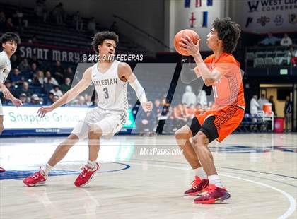 Thumbnail 3 in Salesian College Preparatory vs. Pacifica Christian/Orange County (MaxPreps MLK Classic) photogallery.