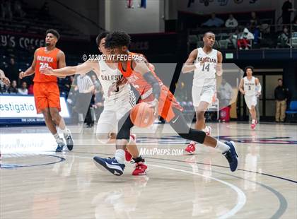 Thumbnail 3 in Salesian College Preparatory vs. Pacifica Christian/Orange County (MaxPreps MLK Classic) photogallery.