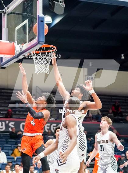 Thumbnail 2 in Salesian College Preparatory vs. Pacifica Christian/Orange County (MaxPreps MLK Classic) photogallery.