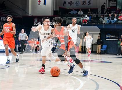 Thumbnail 2 in Salesian College Preparatory vs. Pacifica Christian/Orange County (MaxPreps MLK Classic) photogallery.