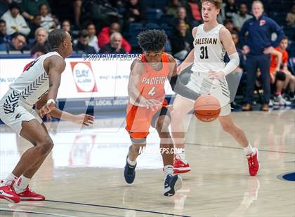 Thumbnail 3 in Salesian College Preparatory vs. Pacifica Christian/Orange County (MaxPreps MLK Classic) photogallery.