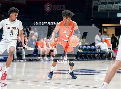 Thumbnail 1 in Salesian College Preparatory vs. Pacifica Christian/Orange County (MaxPreps MLK Classic) photogallery.
