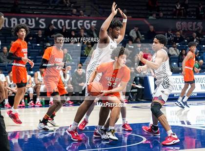 Thumbnail 1 in Salesian College Preparatory vs. Pacifica Christian/Orange County (MaxPreps MLK Classic) photogallery.