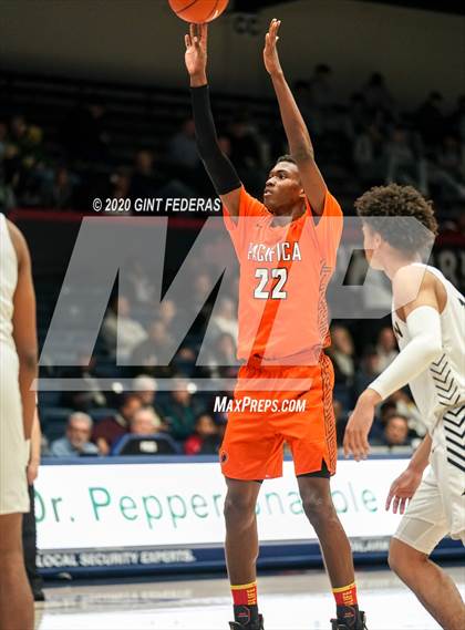 Thumbnail 2 in Salesian College Preparatory vs. Pacifica Christian/Orange County (MaxPreps MLK Classic) photogallery.