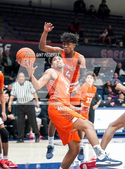 Thumbnail 2 in Salesian College Preparatory vs. Pacifica Christian/Orange County (MaxPreps MLK Classic) photogallery.