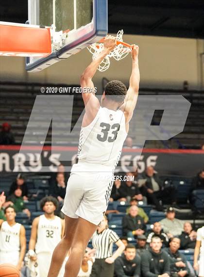 Thumbnail 2 in Salesian College Preparatory vs. Pacifica Christian/Orange County (MaxPreps MLK Classic) photogallery.
