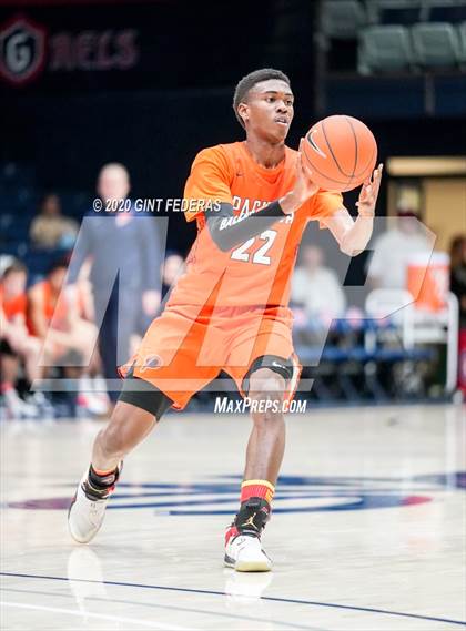 Thumbnail 1 in Salesian College Preparatory vs. Pacifica Christian/Orange County (MaxPreps MLK Classic) photogallery.