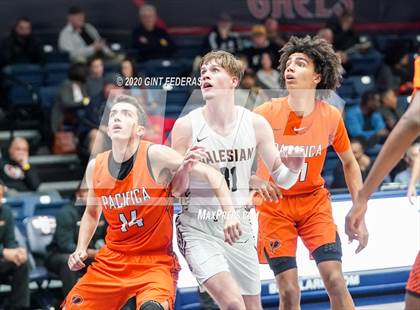 Thumbnail 3 in Salesian College Preparatory vs. Pacifica Christian/Orange County (MaxPreps MLK Classic) photogallery.