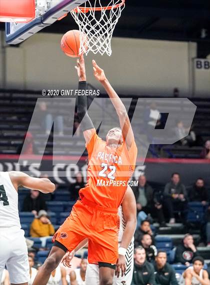 Thumbnail 3 in Salesian College Preparatory vs. Pacifica Christian/Orange County (MaxPreps MLK Classic) photogallery.