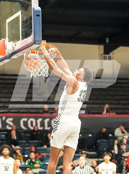 Thumbnail 1 in Salesian College Preparatory vs. Pacifica Christian/Orange County (MaxPreps MLK Classic) photogallery.