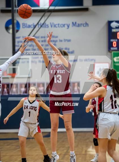 Thumbnail 2 in WF West vs. R.A. Long (WIAA 2A District Playoff) photogallery.