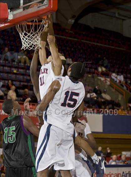 Thumbnail 1 in Findlay Prep vs God's Academy (Dallas Basketball Classic) photogallery.