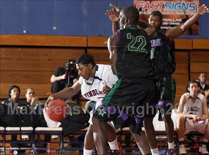 Thumbnail 2 in Findlay Prep vs God's Academy (Dallas Basketball Classic) photogallery.