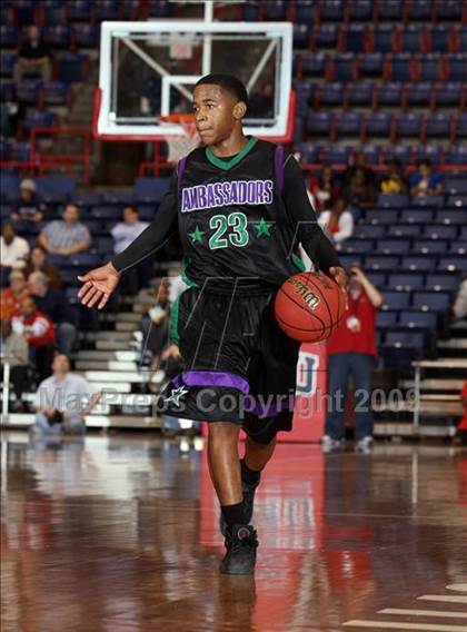 Thumbnail 1 in Findlay Prep vs God's Academy (Dallas Basketball Classic) photogallery.