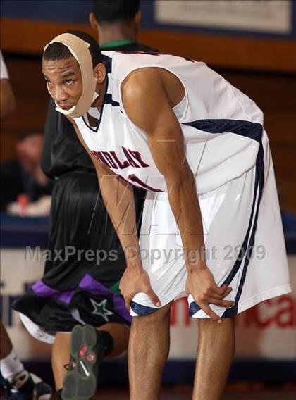 Thumbnail 3 in Findlay Prep vs God's Academy (Dallas Basketball Classic) photogallery.
