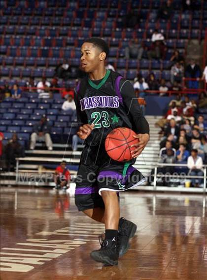 Thumbnail 1 in Findlay Prep vs God's Academy (Dallas Basketball Classic) photogallery.