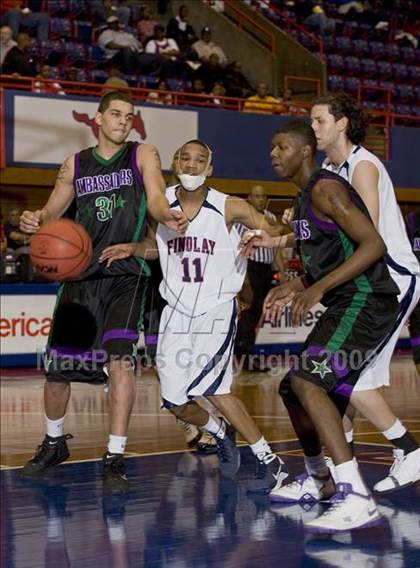 Thumbnail 1 in Findlay Prep vs God's Academy (Dallas Basketball Classic) photogallery.
