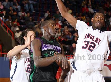 Thumbnail 3 in Findlay Prep vs God's Academy (Dallas Basketball Classic) photogallery.