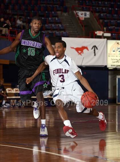 Thumbnail 3 in Findlay Prep vs God's Academy (Dallas Basketball Classic) photogallery.
